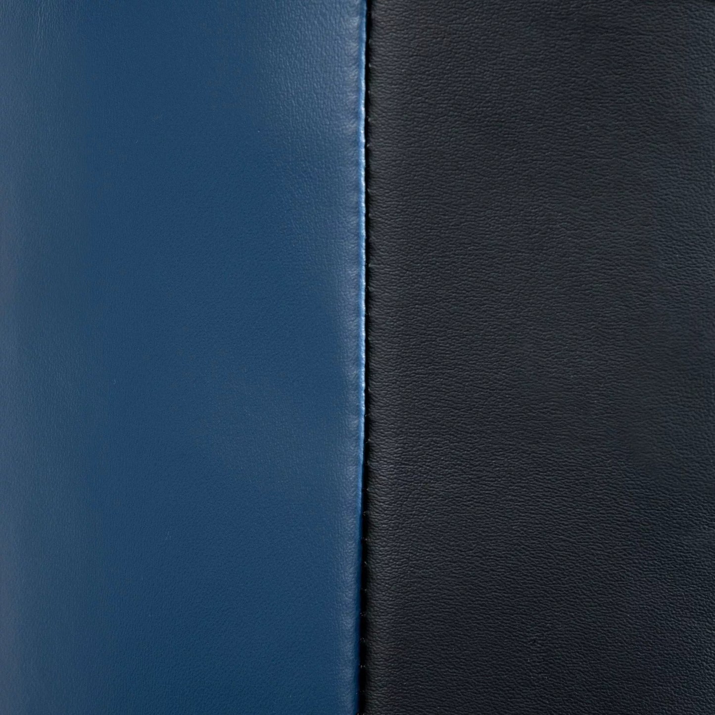 Pastatomas bokso treniruoklis, reguliuojamo aukščio, su sunkiu pagrindu, dirbtinė oda, juoda+pilka+mėlyna, 55 x 55 x 178-207 cm