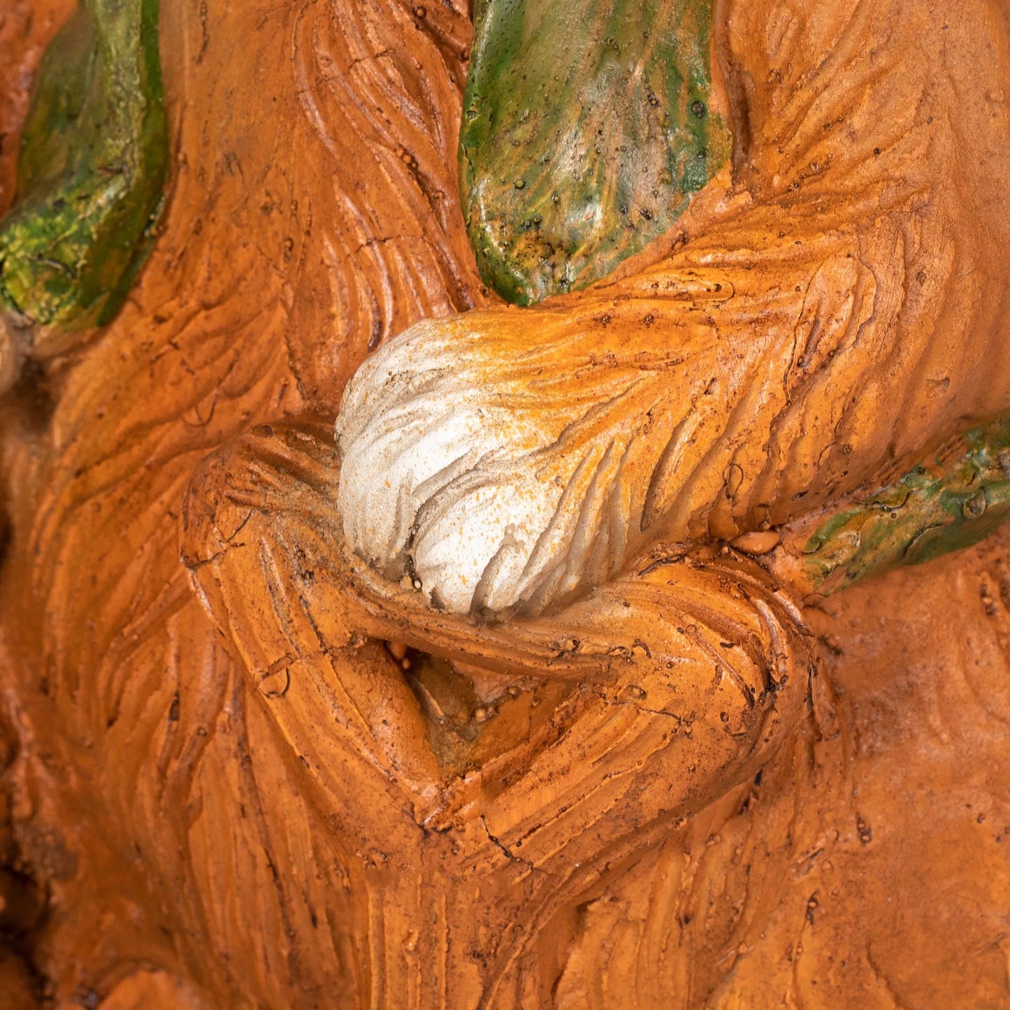 Gėlių vazonas, triušis su gluosnių krepšeliu, atsparus oro sąlygoms, 45x27x50cm, ruda