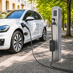 Nešiojama elektromobilių įkrovimo stotelė, 11 kW, 8 m, 2 tipo jungtis, juoda