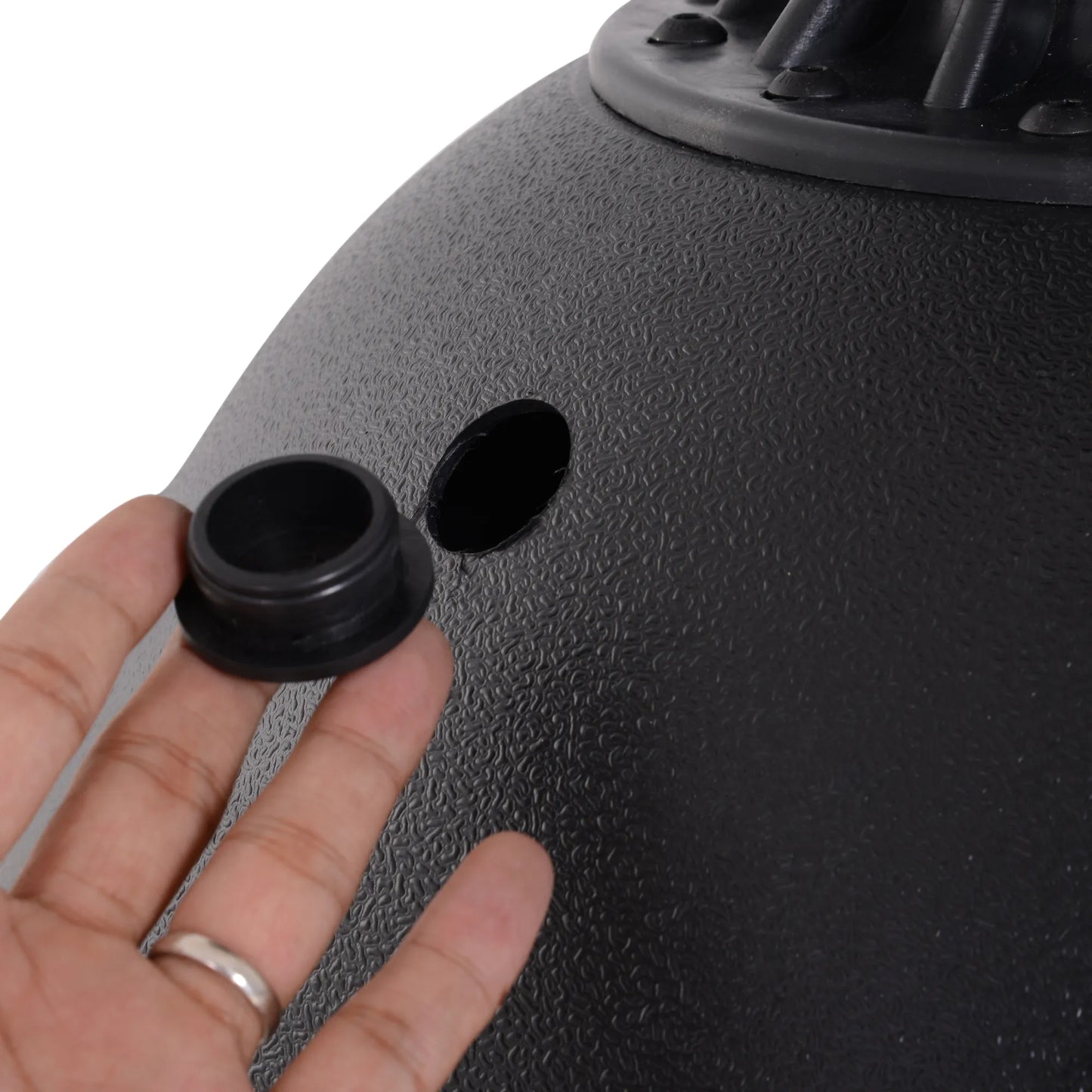 Stovimas bokso maišas 165cm suaugusiems. Laisvai pastatomas Heavy Duty bokso maišas su siurbtukų pagrindu, bokso partneris, bokso treneris. Tinka profesionalams ir pradedantiesiems. Juodas