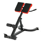 Nugaros treniruoklis reguliuojamas iki 120 kg, raudonai juodas