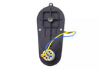 Nuolatinės srovės variklis su pavara, 24 V, 6000 RPM, juodas