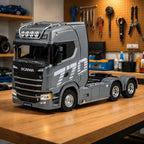 Nuotoliniu būdu valdomas RC vilkikas Scania Huina 1501, 1:18