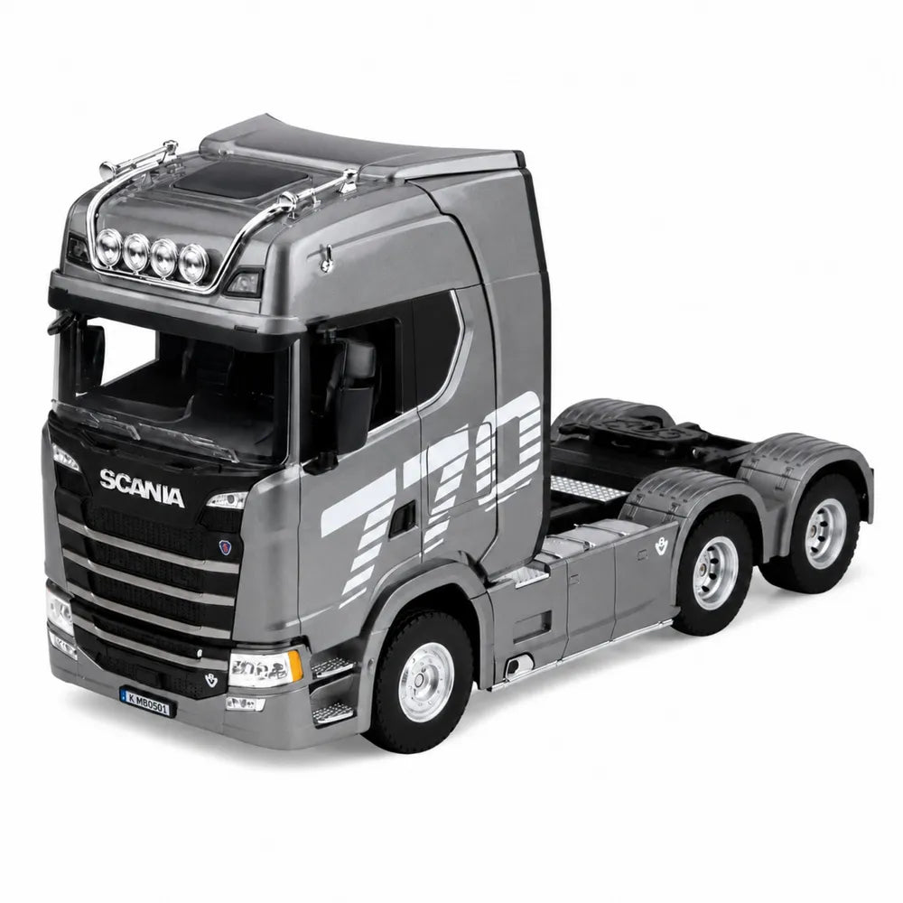 Nuotoliniu būdu valdomas RC vilkikas Scania Huina 1501, 1:18