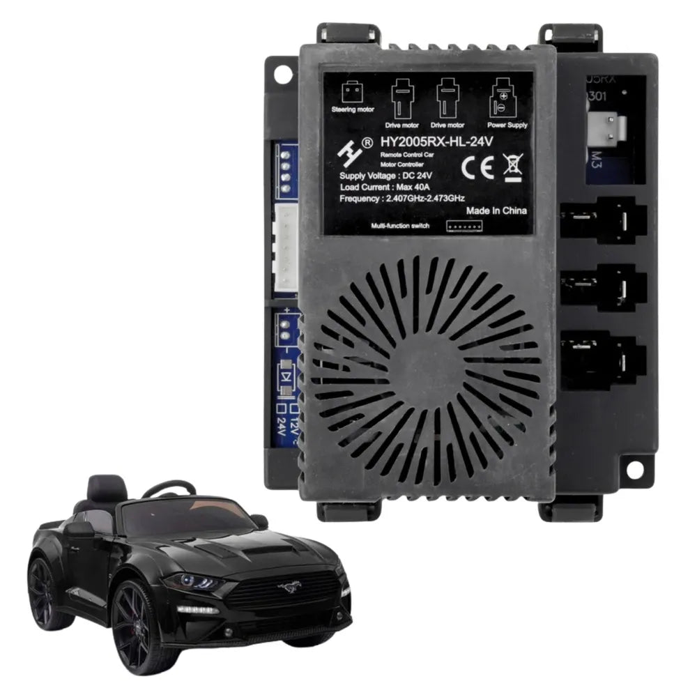 Nuotoliniu būdu valdomo automobilio variklio valdiklis, 24 V, 40 A, 2,4 GHz