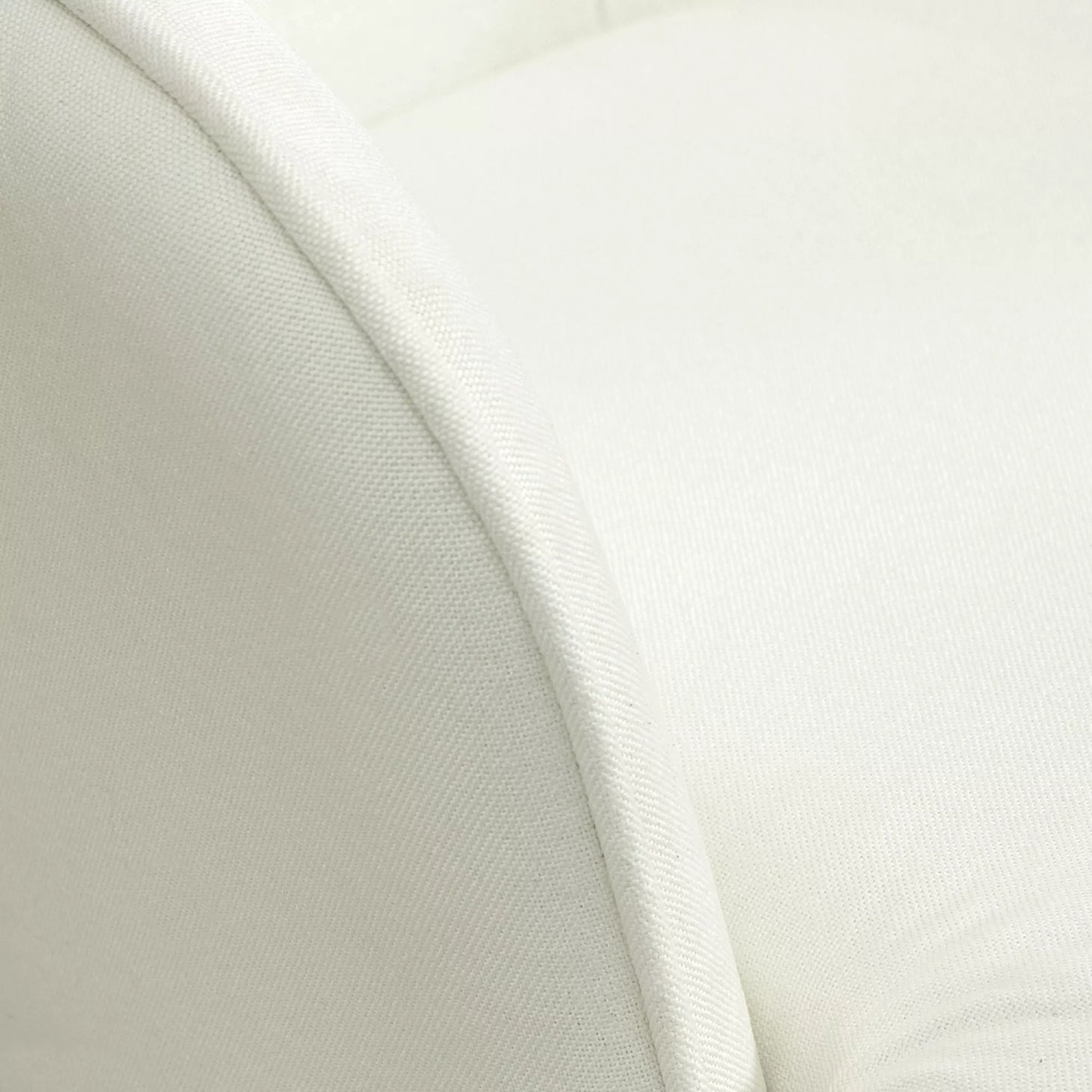 Supama kėdė su pakoja, švelnus supimosi mechanizmas, lininio audinio imitacija, 64 x 89 x 90 cm, kreminės baltos spalvos