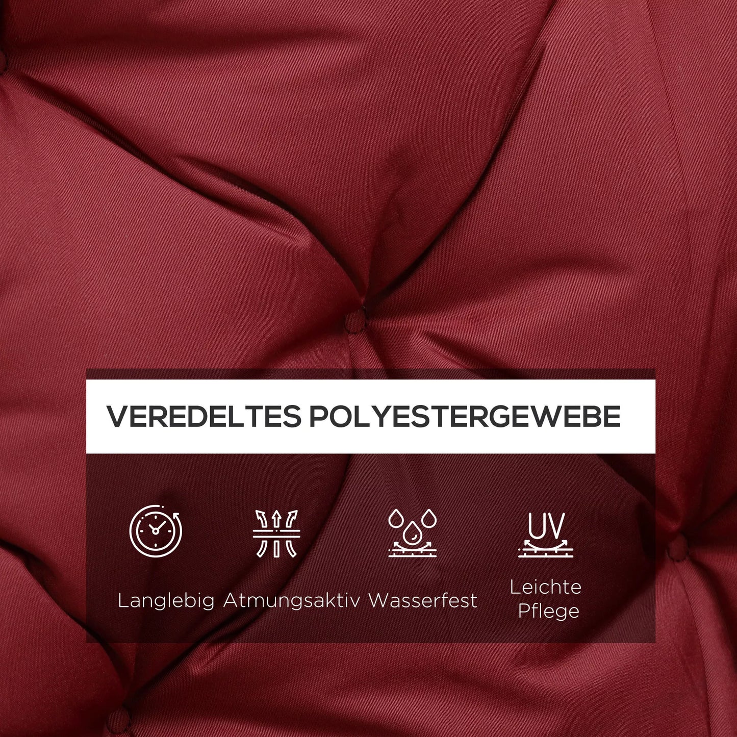 Sėdynės pagalvėlė suolams, pagalvėlė su tvirtinimo dirželiais, iki 3 asmenų, putplasčio užpildas.