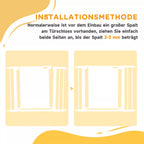 Vartelių montavimo metodo infografika