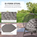 Infografika, vaizduojanti krėslo pagalvės siuvimą ir apatinės dalies formą