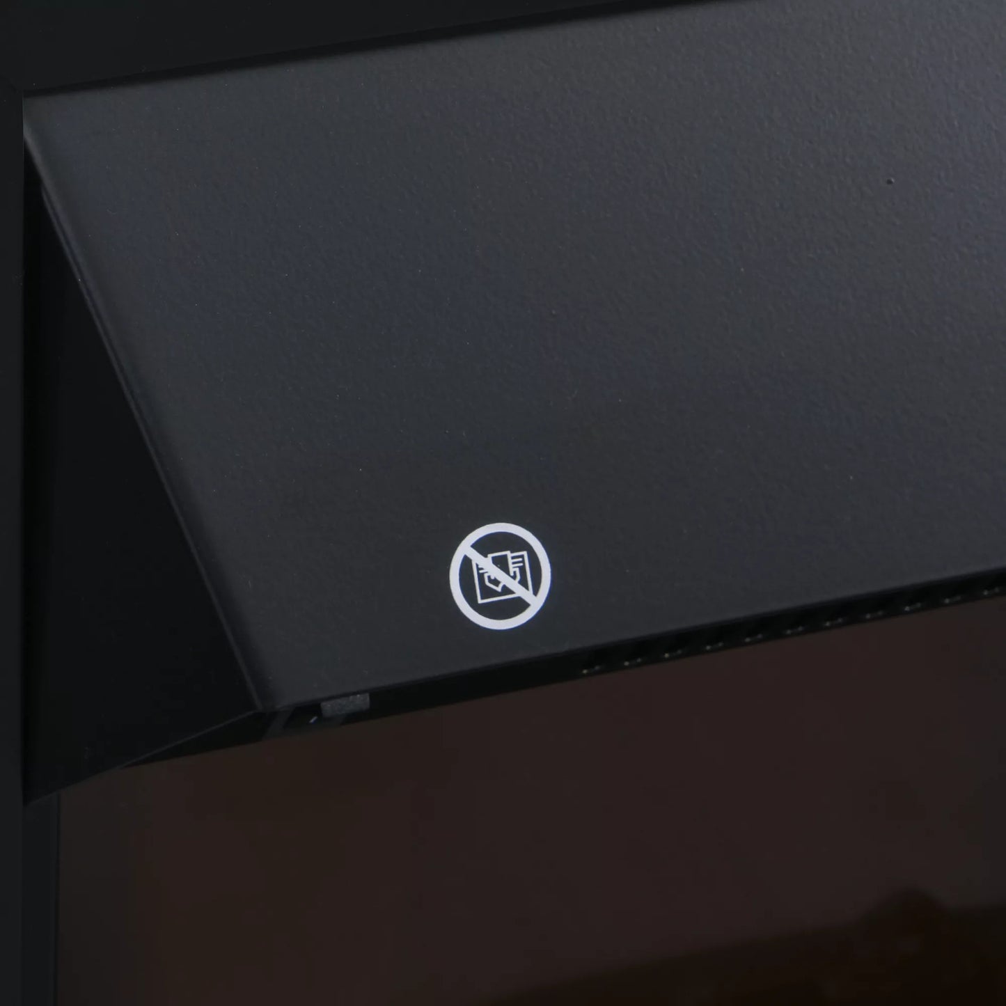 Elektrinis židinys, 2 galios lygiai, nuotolinio valdymo pultelis, laikmatis, realistiškas liepsnos efektas, Juoda+Balta