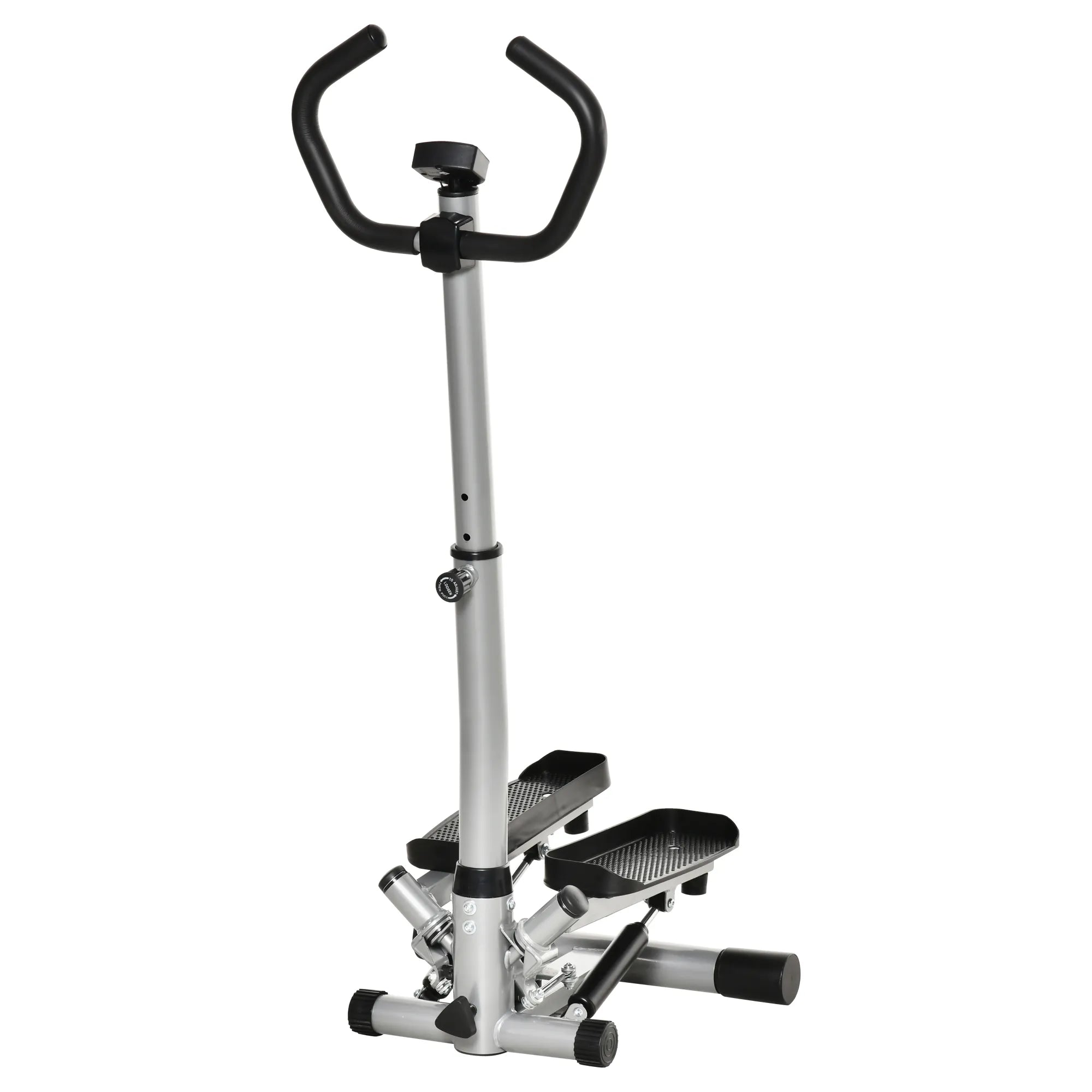 Stepper treniruoklis namams su LCD ekranu, reguliuojamu greičiu, metalo ABS 55 x 53 x 118-128 cm