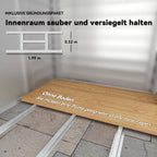 Namelio pagrindo rėmo schema, 0,92 m²