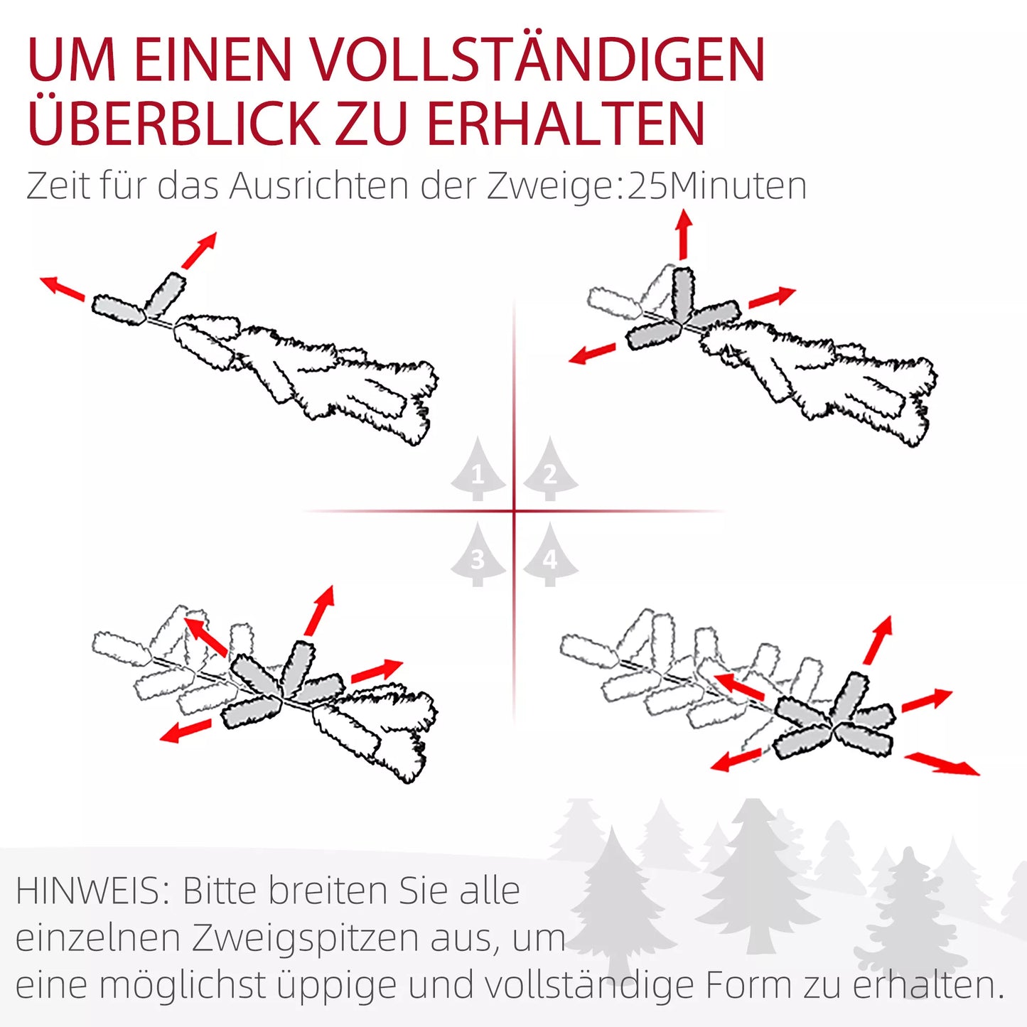 Dirbtinė Kalėdų eglė, lieknos formos, su dirbtiniu sniegu, trijų dalių, atspari ugniai, metalinis pagrindas, 180 cm, žalia