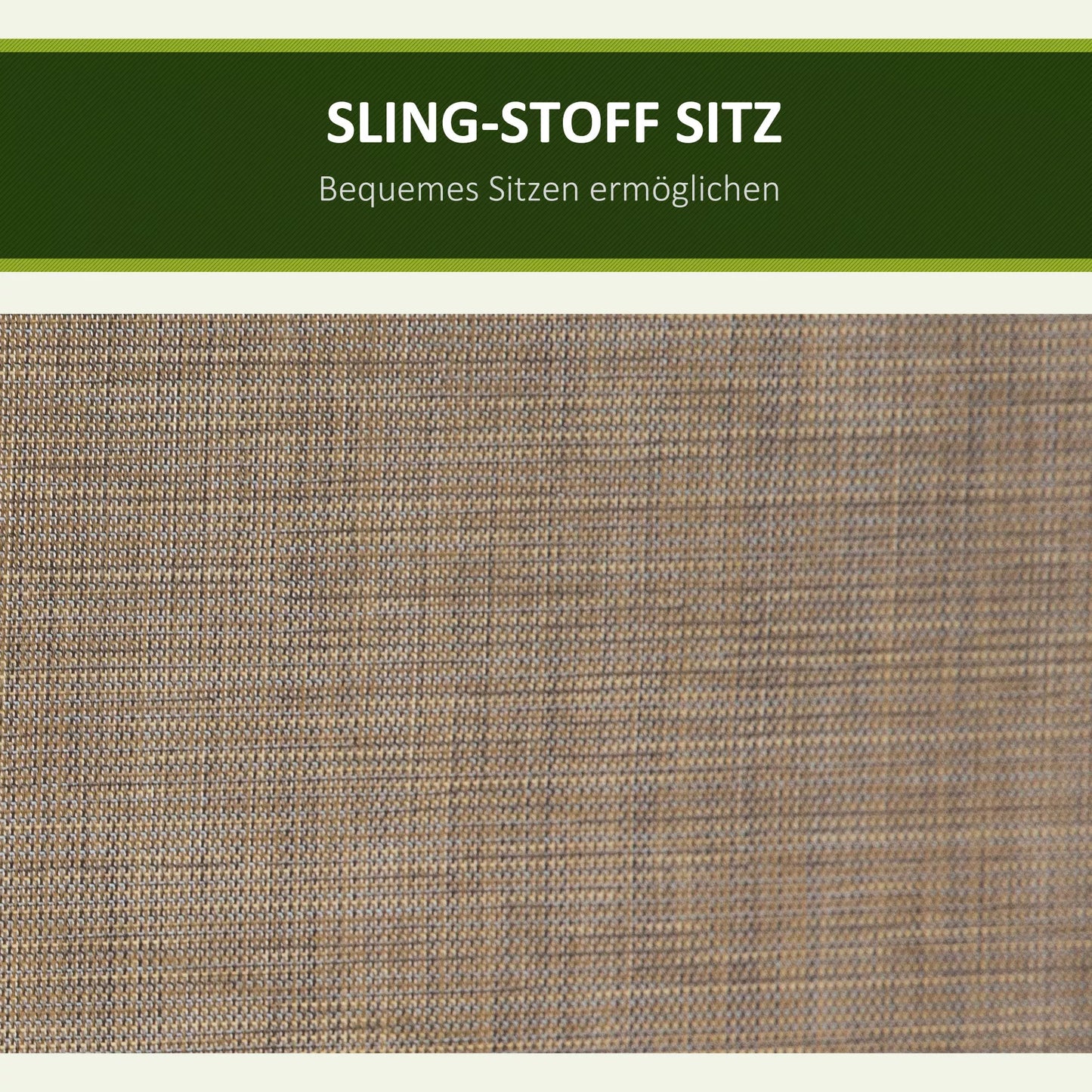 3 vietų sodo sūpynės su stogeliu nuo saulės, suolelis su padėklu, aliuminio, 196 x 128 x 172 cm, rudos spalvos