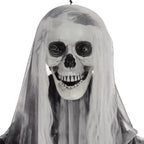Pakabinamų skeletų-vaiduoklių rinkinys, 3 vnt., helovino dekoracija, 90/110/200 cm