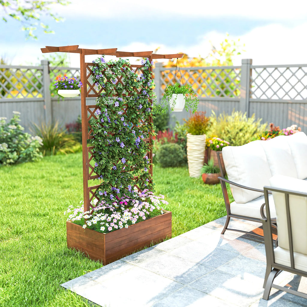 Pakeliamoji lysvė su grotelėmis ir stogeliu, 160x55x183 cm, oranžinė