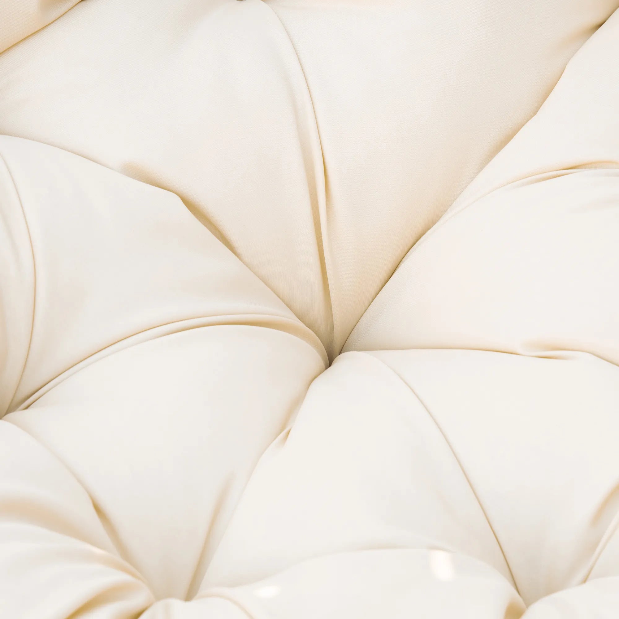 Papasan kėdė, pinti krėslai, sėdimoji pagalvėlė, dirbtinis rotangas, sukiojama, metalinis rėmas, 87 x 97 x 86 cm, smėlio spalvos