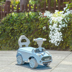 Paspiriamas automobilis vaikams nuo 18 mėn., iki 25 kg, šviesiai mėlynas