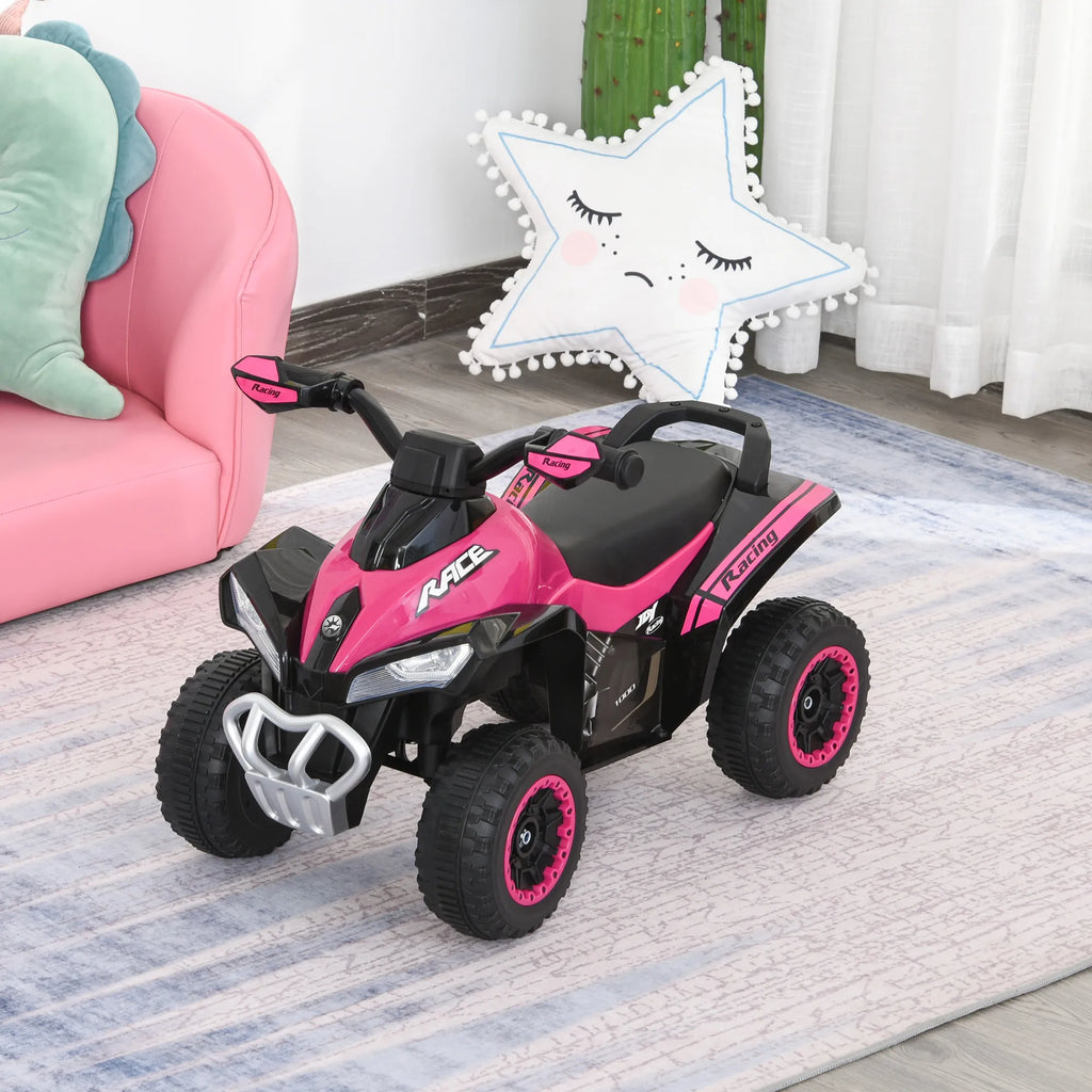 Paspiriamas automobilis vaikams nuo 18 mėn., rožinis
