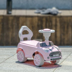 Paspiriamasis automobilis vaikams nuo 18 mėn. iki 25 kg, rožinis