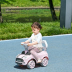 Paspiriamasis automobilis vaikams nuo 18 mėn. iki 25 kg, rožinis