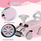 Paspiriamasis automobilis vaikams nuo 18 mėn. iki 25 kg, rožinis