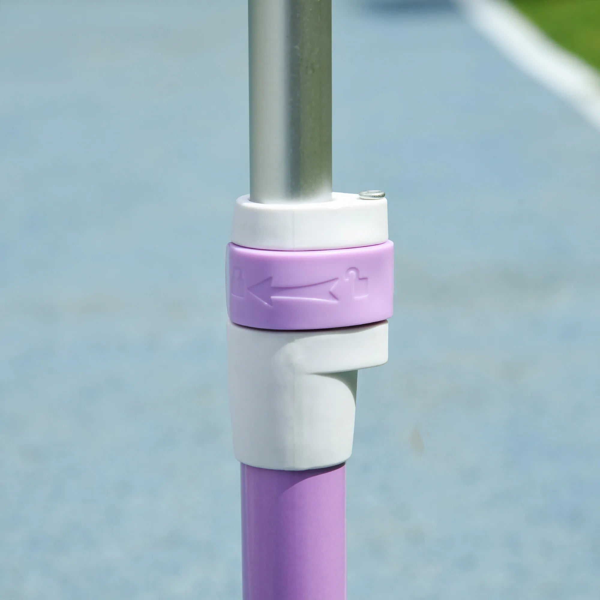 Paspirtukas vaikams nuo 2 iki 6 metų, su šviečiančiais ratukais, violetinis