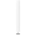 Pastatoma lempa su poliesterio gaubtu 120 cm balta