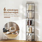 Pastatoma lentyna 6 pakopų, 2 vnt., ruda