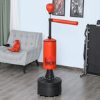 Pastatomas bokso maišas reguliuojamas 155-205 cm su 360° skersiniu, juodas
