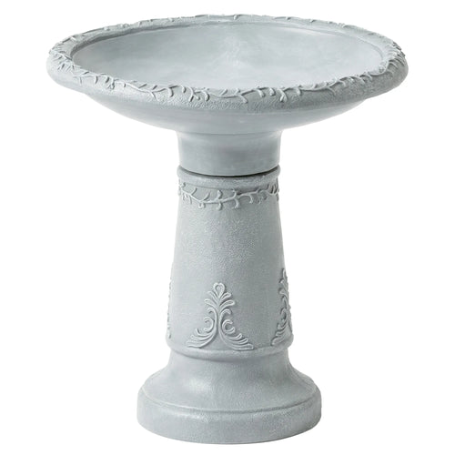 Paukščių girdykla, dekoratyvinė, 51 cm, pilka
