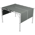 Paviljono stogas 3x3 m, keičiamas, tamsiai pilkas