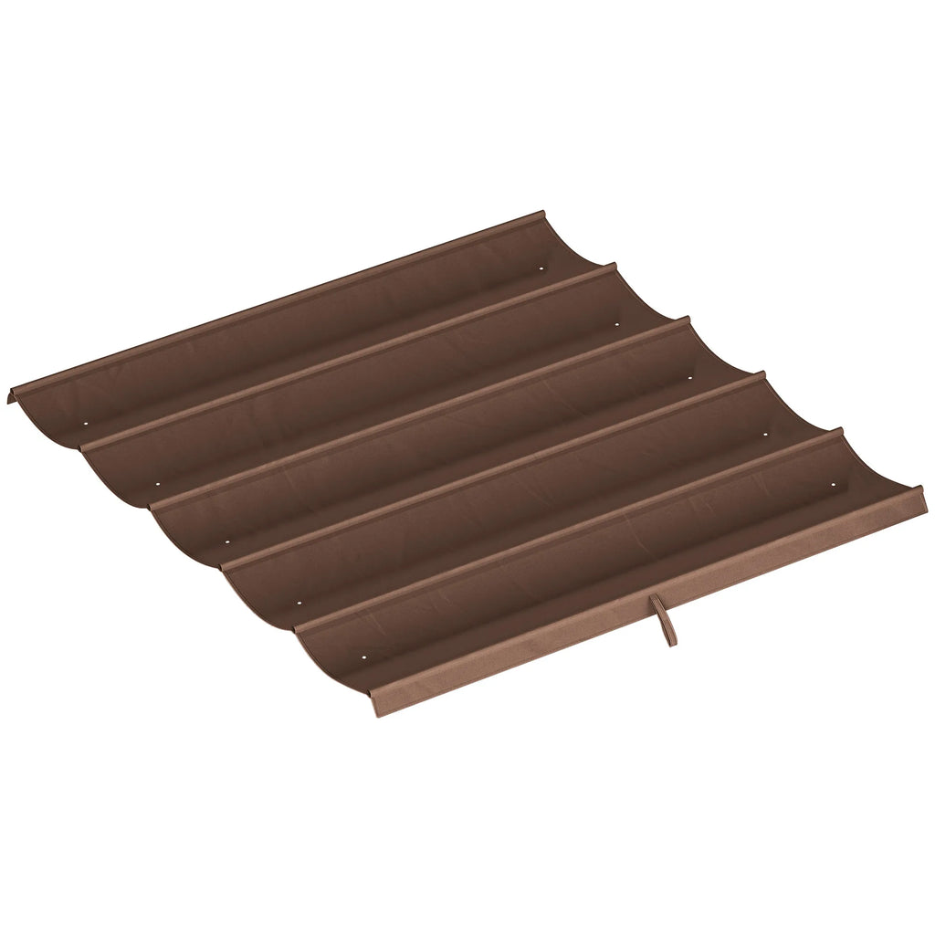 Paviljono stogas 3x3 m pergolei, ruda