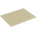 Paviljono stogas atlenkiamas 350x260 cm, smėlio spalvos