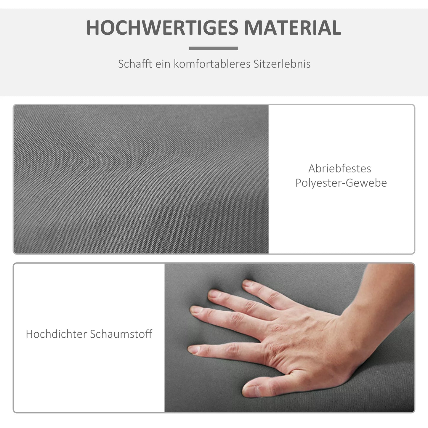 2 vnt. komplektas saulės gultui, sodo gulto čiužinys, itin storas 8 cm, tamsiai pilkos spalvos, tik pagalvė