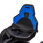 Pedalinis kartingas su atbuline eiga, vaikams nuo 3 iki 8 metų, mėlynas