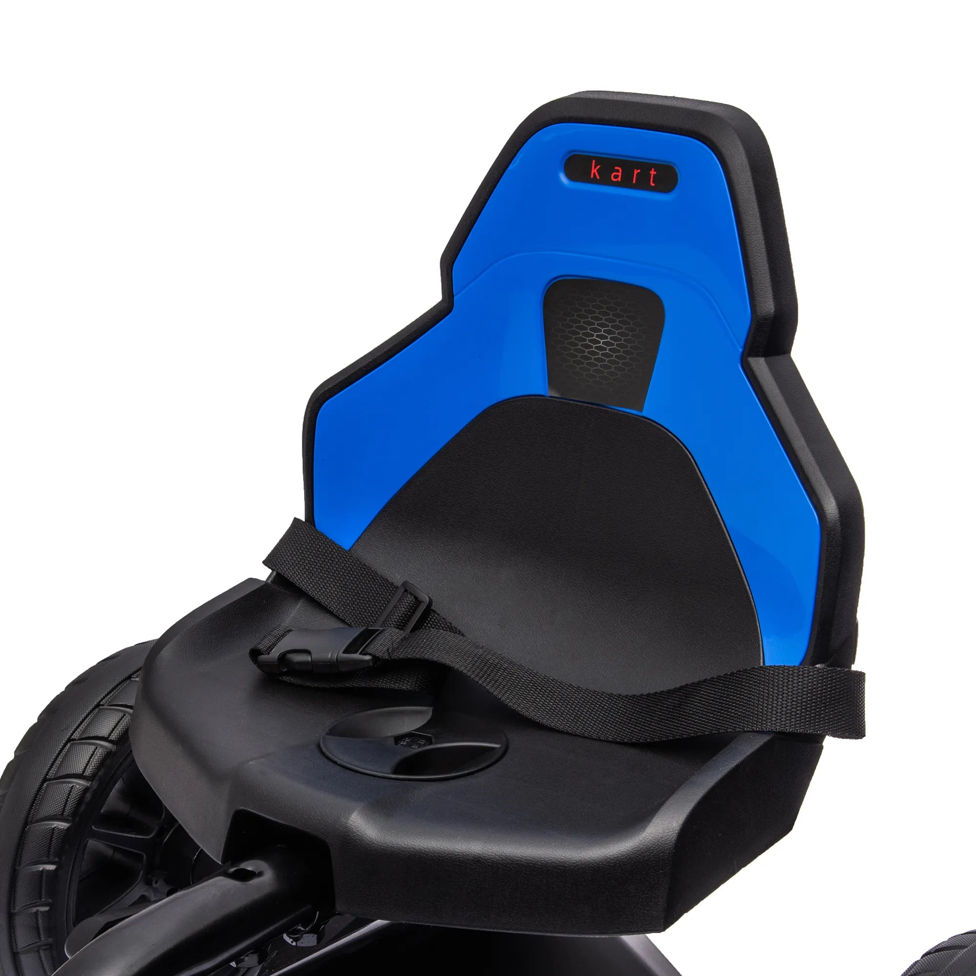 Pedalinis kartingas su atbuline eiga, vaikams nuo 3 iki 8 metų, mėlynas