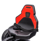 Pedalinis kartingas su atbuline pavara, vaikams nuo 3 iki 8 metų, raudonos spalvos