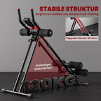 Pilvo preso treniruoklis su LCD ekranu, sulankstomas, 120 kg