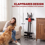 Pilvo preso treniruoklis su LCD ekranu, sulankstomas, 120 kg