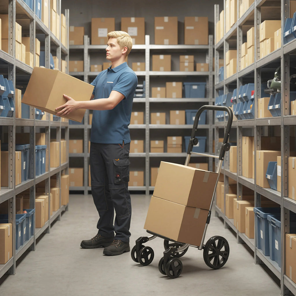 Pirkinių krepšys ant ratukų, sulankstomas, 46 l, juodas