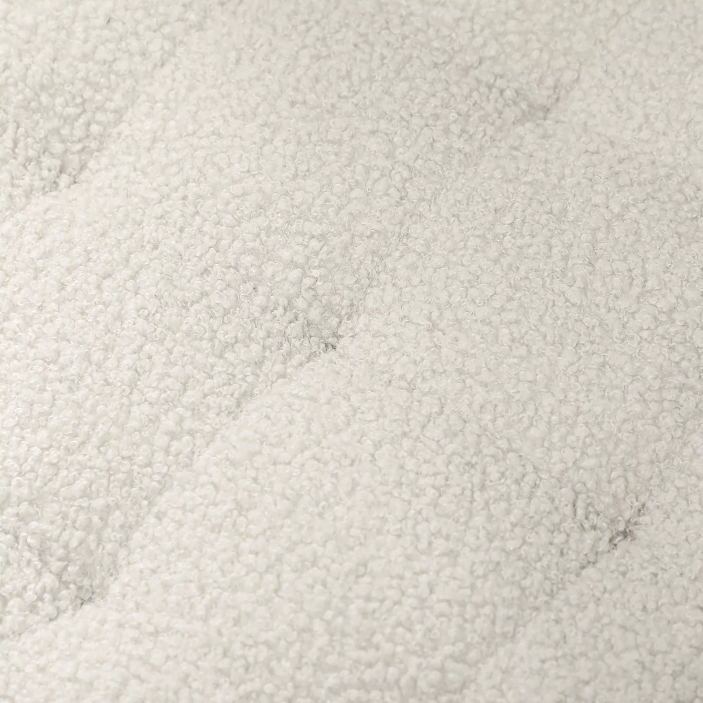 Sėdimasis pufas su daiktadėže, apvalus taburetė su dangčiu, laikymo dėžė, su medinėmis kojelėmis, balta