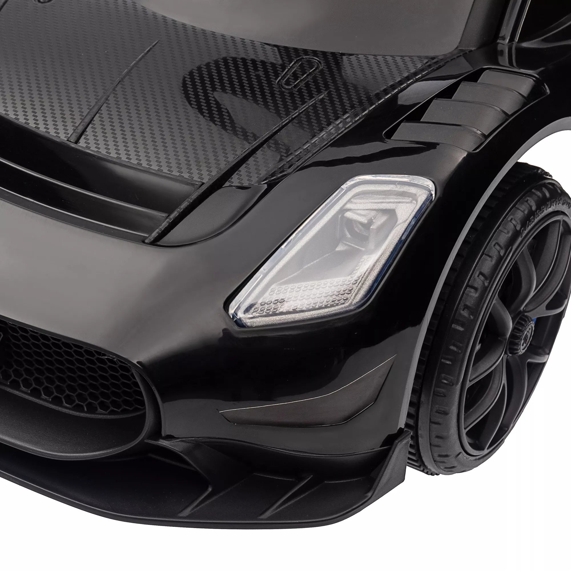 Paspiriamas automobilis Maserati, laikymo vieta, garsinis signalas ir muzika, tyliai riedančios padangos, nuo 1,5 iki 5 metų, iki 25 kg, juodas