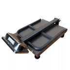 Platforminės elektroninės svarstyklės, 200 kg, 20 g tikslumas, LCD