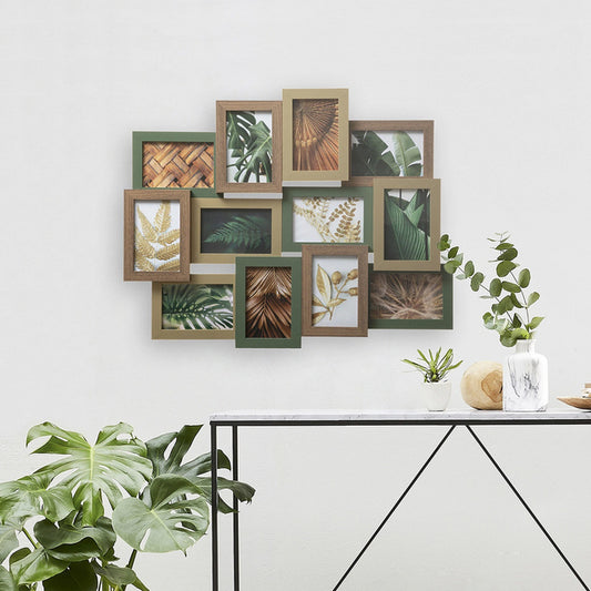 Atmosphera koliažinis nuotraukų rėmelis „JULIA“, 12 nuotraukų, 65 × 51,5 cm, MDF