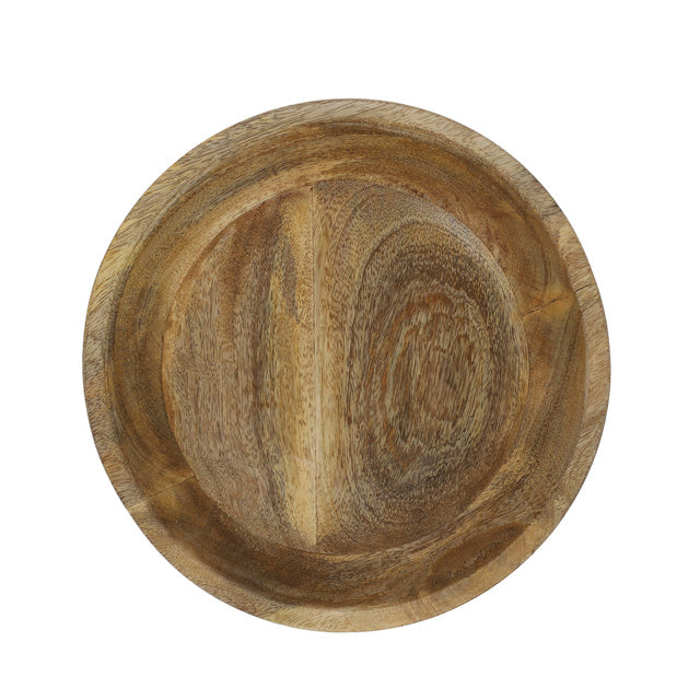 Medinis serviravimo dubuo (mangmedis), Ø 30 cm × 6,8 cm