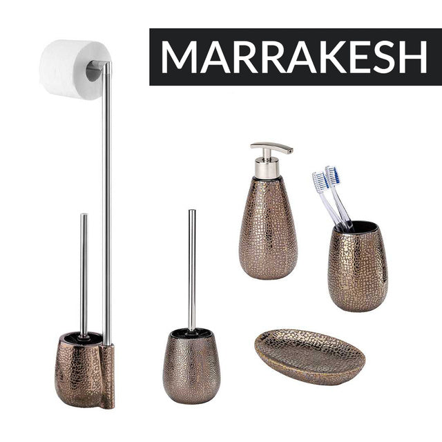 Dantų šepetėlio puodelis WENKO MARRAKESH – keramikinis, dekoratyvinis