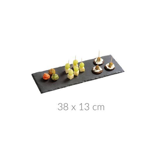Skalūno serviravimo padėklas užkandžiams, 38×13 cm