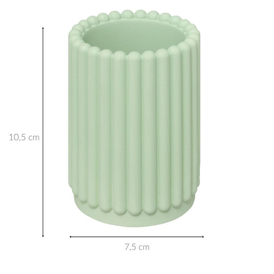 BONBON dantų šepetėlio puodelis, Ø 7,5 cm – žalias