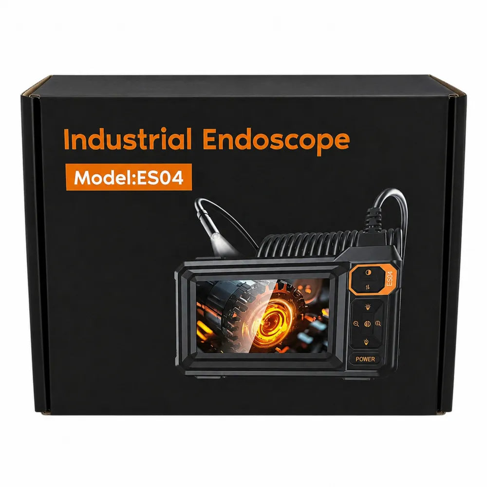 Pramoninis endoskopas su LCD ekranu, 14 × 19 × 17 cm, 753 g